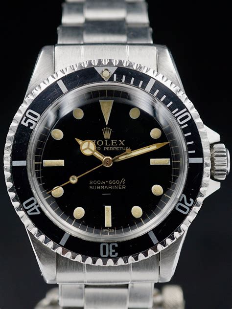 1964 black gold vintage rolex precision|1964 rolex submariner 5513.